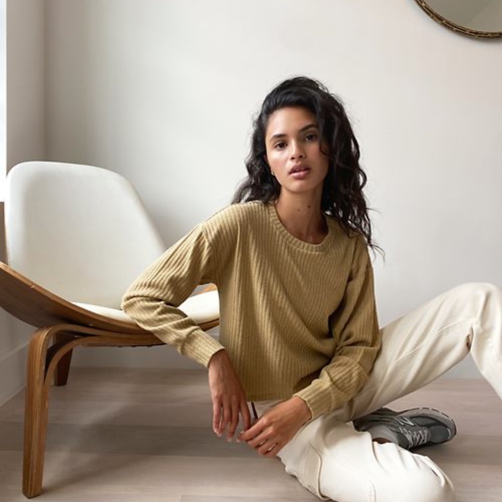 Aritzia Black Rudko Longsleeve Top
